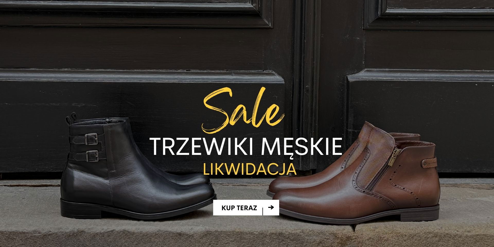 Męskie trzewiki zimowe 